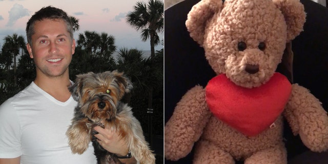 Sandor Szabo's heart saved a father of two last year, who recorded his new heart beating and put it inside a special bear for the man's grieving mother.