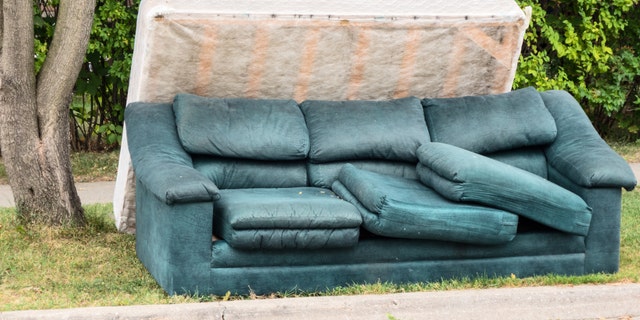 A mattress and sofa should not be kept, used or stored outdoors in Colorado unless that furniture was originally manufactured for outdoor use.