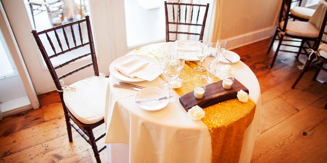 Deciding whether or not to spring on the chiavari chairs was probably quite difficult, too.