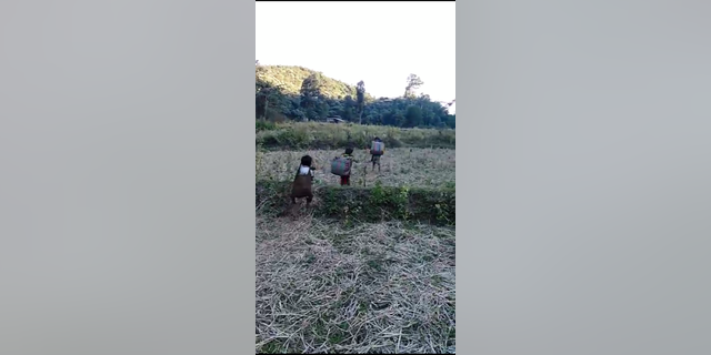 Karen children displaced from their homes amid an uptick in violence this year.