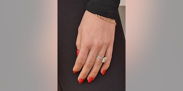 Katherine Schwarzenegger's engagement ring from Chris Pratt