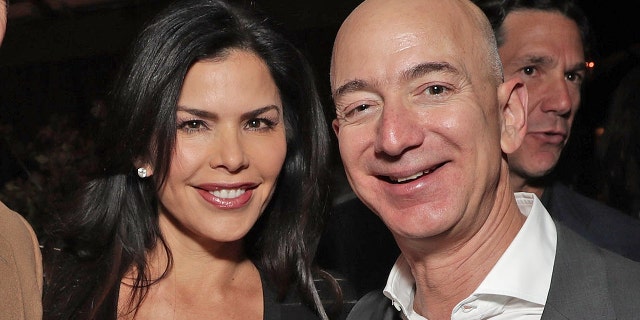 Lauren Sanchez and Jeff Bezos