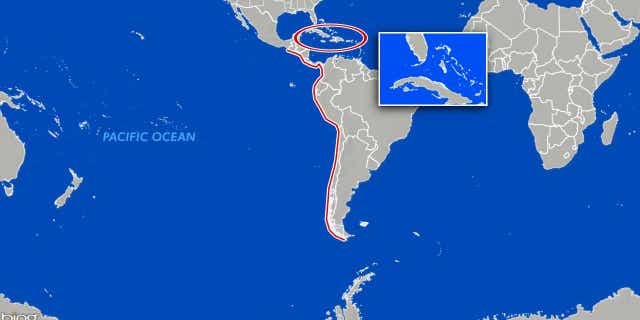 The crew sees a significant flow of cocaine through the Caribbean and into the Florida straits.