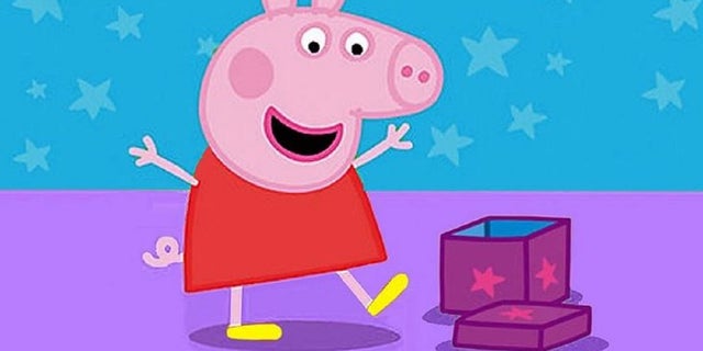 Some American children have adopted a British accent after watching the "Peppa Pig" cartoon. 