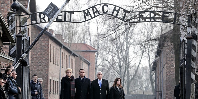 Vice President Pence Honors Holocaust Victims In 1st Visit To