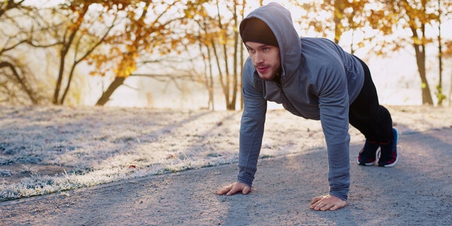 The study found that those who could do more than 40 pushups in a row had a 96 percent lower risk of being diagnosed with heart disease or experiencing other heart problems over a 10-year period, as compared with those men who could do fewer than 10 push-ups.