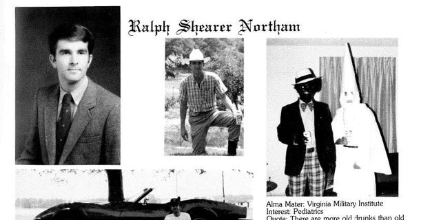 Fox News obtained a copy of 1984 yearbook page from the Eastern Virginia Medical School library in Norfolk.