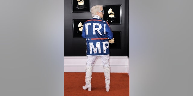 Singer Ricky Rebel arrives for the 61st Grammy Awards on February 10, 2019 in Los Angeles. (Photo by VALERIE MACON / AFP) (The photo credit should read: VALERIE MACON / AFP / Getty Images)