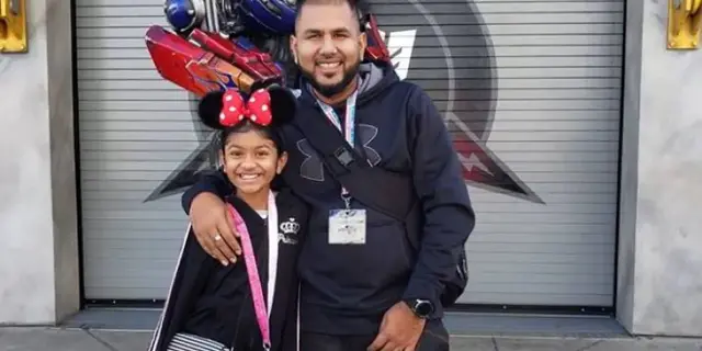 Roopesh Rajkumar, 41, the girl’s father who didn’t live with her all the time, allegedly abducted the girl after taking her out on Thursday for her birthday. After the mother reported the potential harm to the child, police issue the alert.