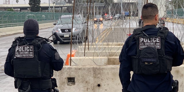 The show of force is evident on both the American and Mexican side of the border.