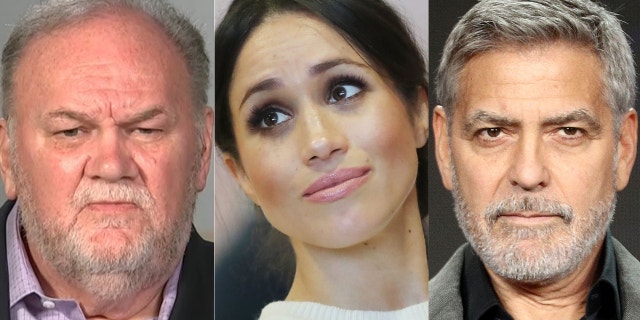 Thomas Markle, Meghan Markle and George Clooney