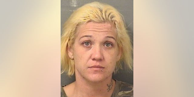 Amber Peak. 33, of Lake Worth, Fla., was arrested Sunday on charges that include sex trafficking of a minor and child abuse, officials said.