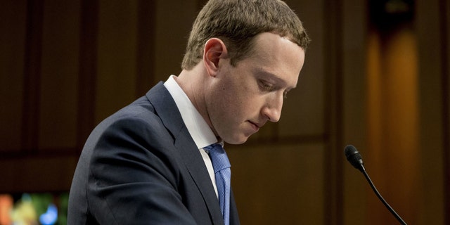 Facebook CEO Mark Zuckerberg testified in Washington in 2018 but did not appear before UK lawmakers.