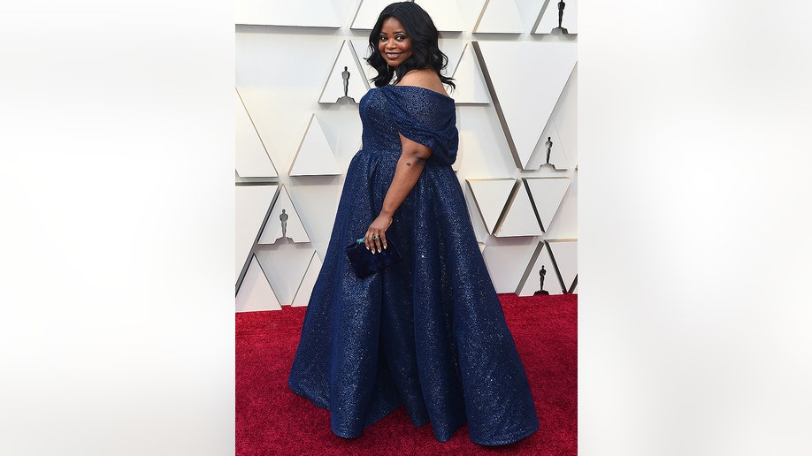 Octavia Spencer arrives at the Oscars on Sunday, Feb. 24, 2019, at the Dolby Theatre in Los Angeles. (Photo by Jordan Strauss/Invision/AP)