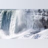 Ice covers the observation deck at the base of Horseshoe Falls in Niagara Falls, Canada January 31, 2019. 