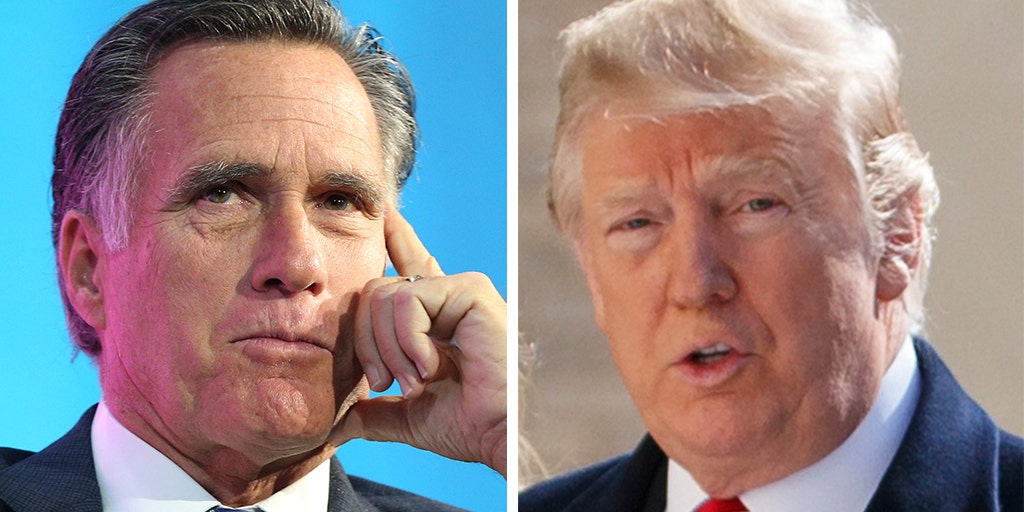 Mitt Romney blasts Trump's 'brazen' request for foreign probes into Biden family