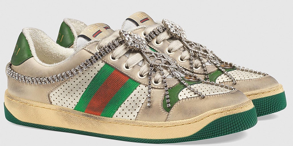 dirty looking gucci shoes