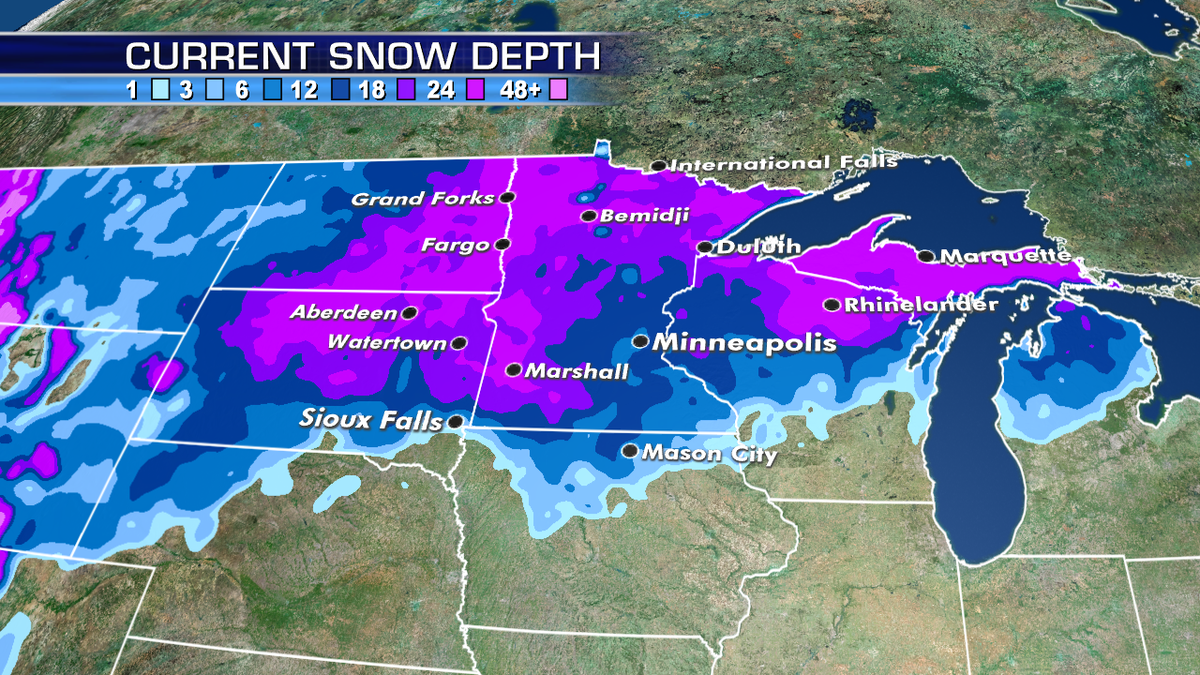 Scattered Rain, Snow Hit Central Plains; Major Flooding Continues ...