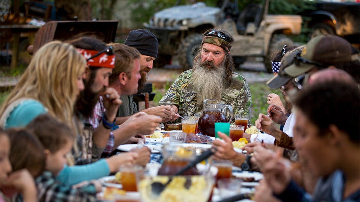 Phil Robertson of "Duck Dynasty" said he isn't fazed by fame.