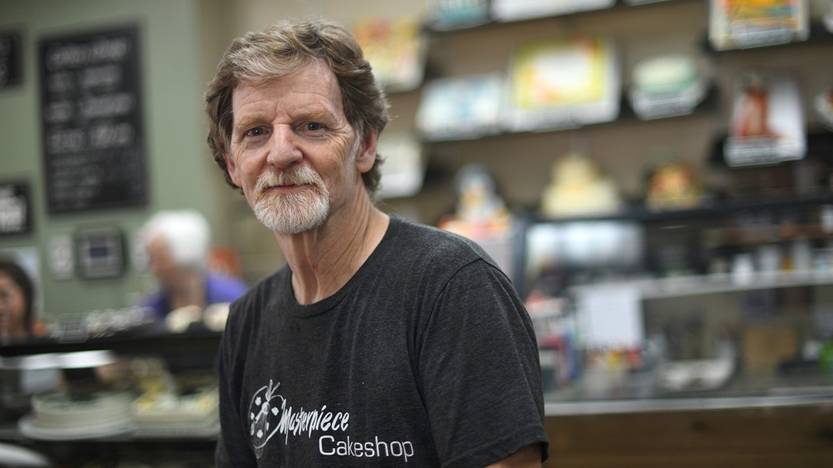 LAKEWOOD, CO - AUGUST 15: Baker Jack Phillips, owner of Masterpiece Cakeshop, manages his shop in Lakewood, Colo. August 15, 2018. Phillips has sued Colorado Gov. John Hickenlooper and state civil rights officials claiming Colorado has renewed its religious persecution of him in defiance of a recent U.S. Supreme Court decision for refusing to create a cake commemorating gender transition.