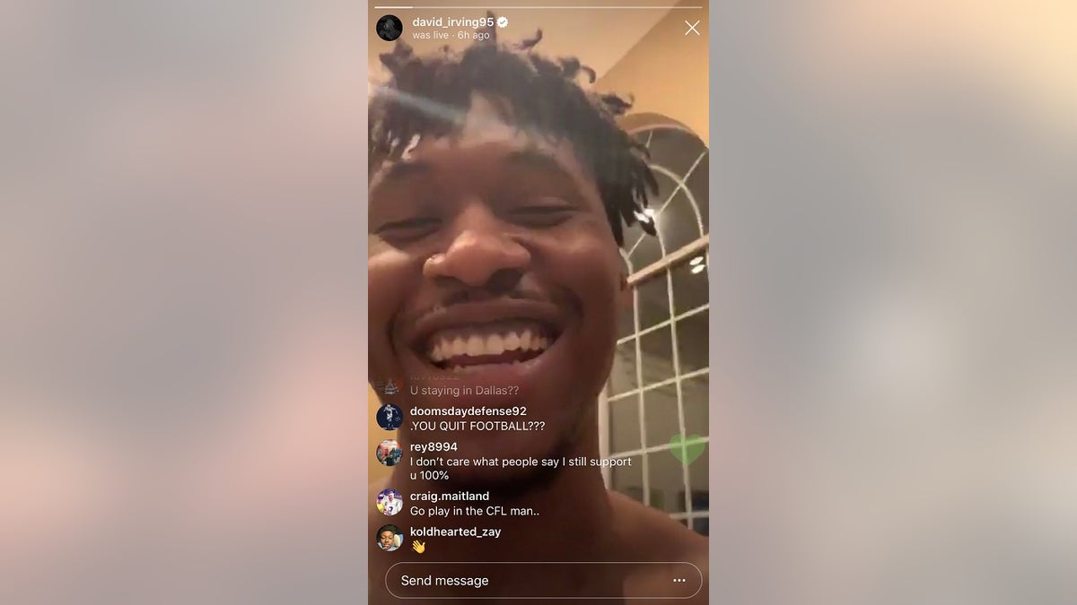 Cowboys DL David Irving says he's done with NFL while smoking weed on  Instagram video