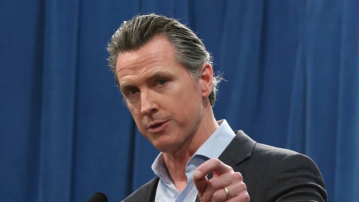 In this Monday Feb. 11, 2019 file photo Calif. Gov. Gavin Newsom answers questions at a Capitol news conference, in Sacramento, Calif.  (AP Photo/Rich Pedroncelli, File)