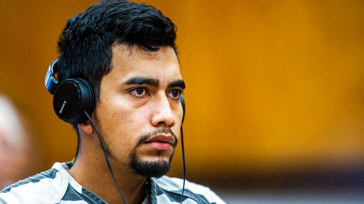 Cristhian Bahena Rivera is accused of killing Mollie Tibbetts while she was on a run in 2018.  (Associated Press)