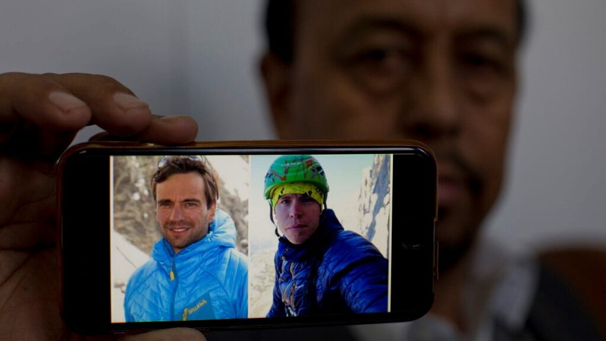Briton Tom Ballard, right, and Italian Daniele Nardi were found dead on Pakistani mountain Nanga Parbat.