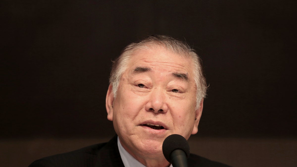 Moon Chung-in, a special adviser to South Korean President Moon Jae-in, speaks during a forum hosted by the Kwanhun Club in Seoul, South Korea, Tuesday, March 12, 2019.