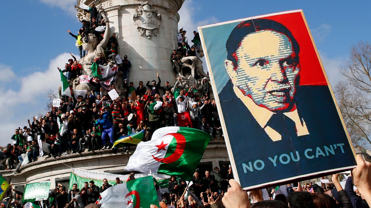 Bouteflika protestors