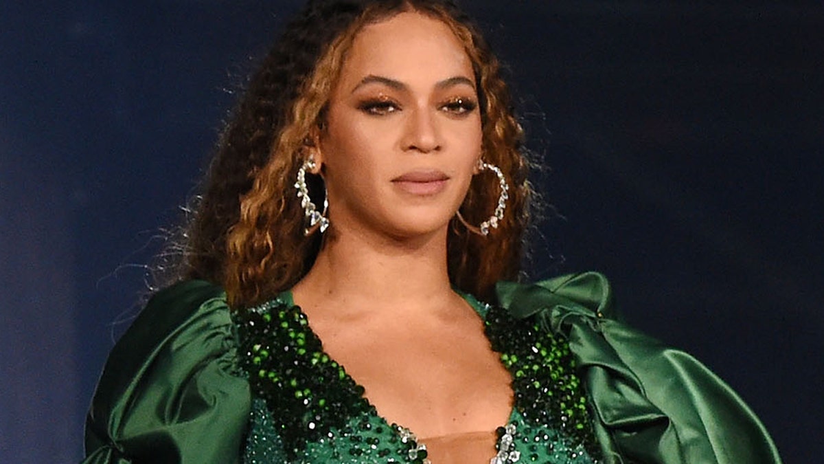 Beyonce performs during the Global Citizen Festival: Mandela 100 in Johannesburg, South Africa. 