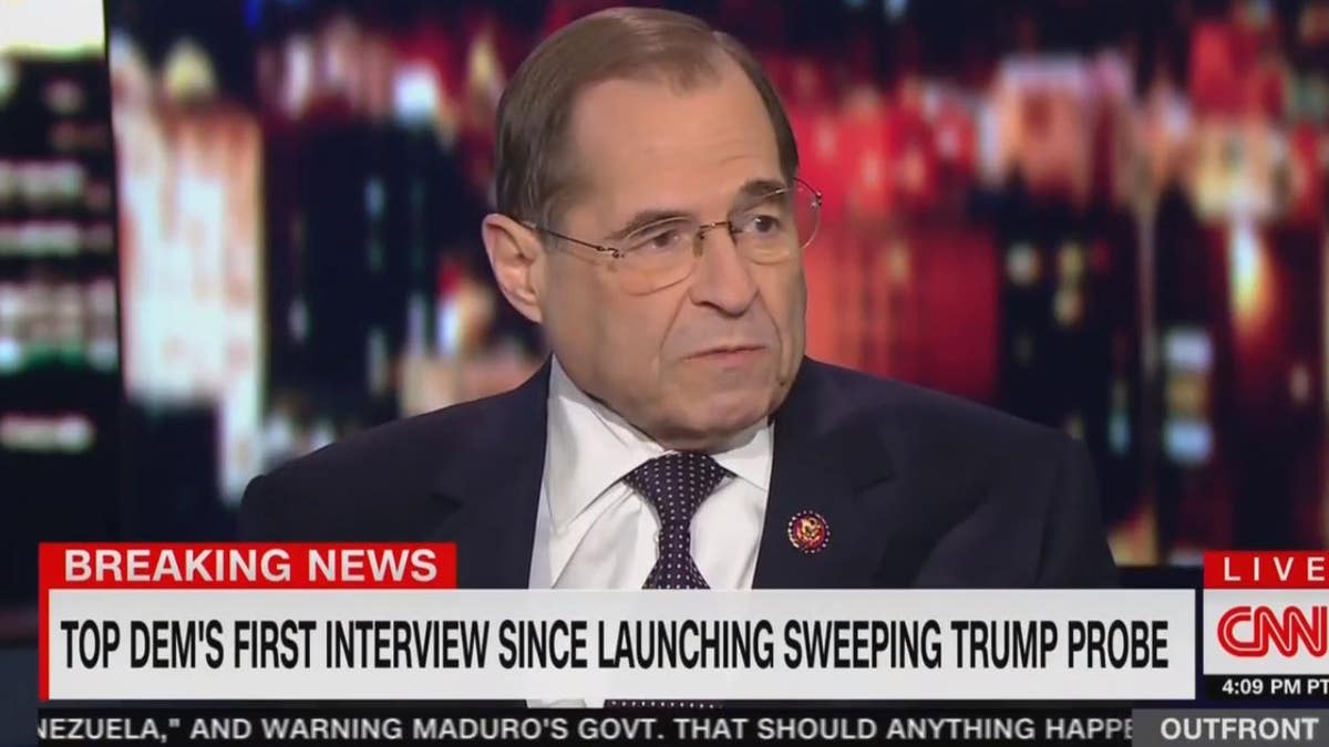 Judiciary Committee Chairman Jerry Nadler, D-N.Y., said on Monday that the House Democrats latest probe into the Trump administration is necessary to make sure it “is not a dictatorship.”