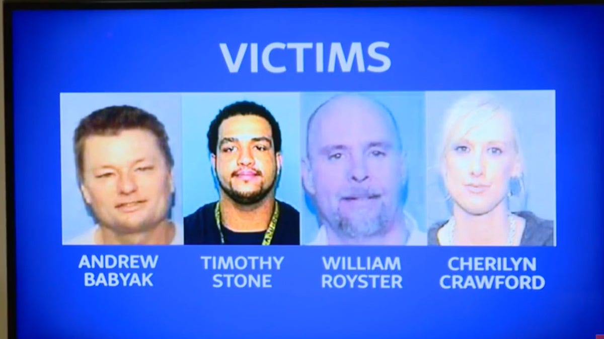 All four were found dead in an apartment in south Charlotte on March 24, 2008.