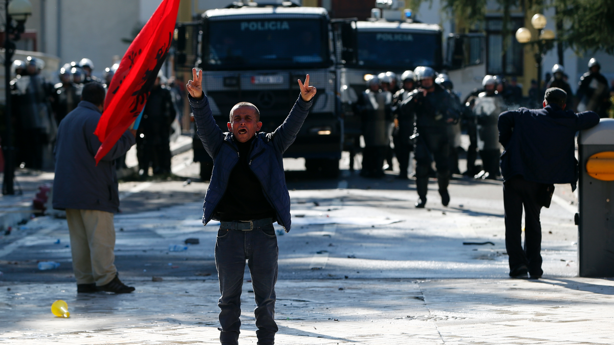 Albania Opposition Holds New Rally, Calls For Early Election | Fox News