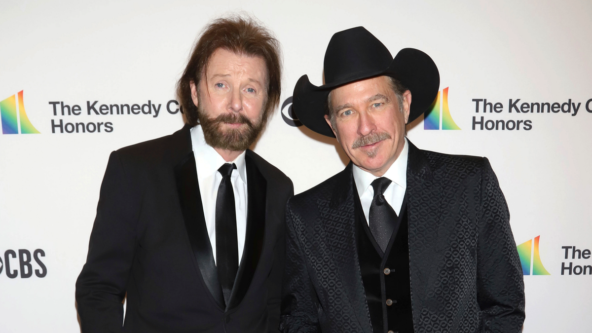 Ronnie Dunn, left, and Kix Brooks attend the 41st Annual Kennedy Center Honors in Washington. (Photo by Greg Allen/Invision/AP, File)