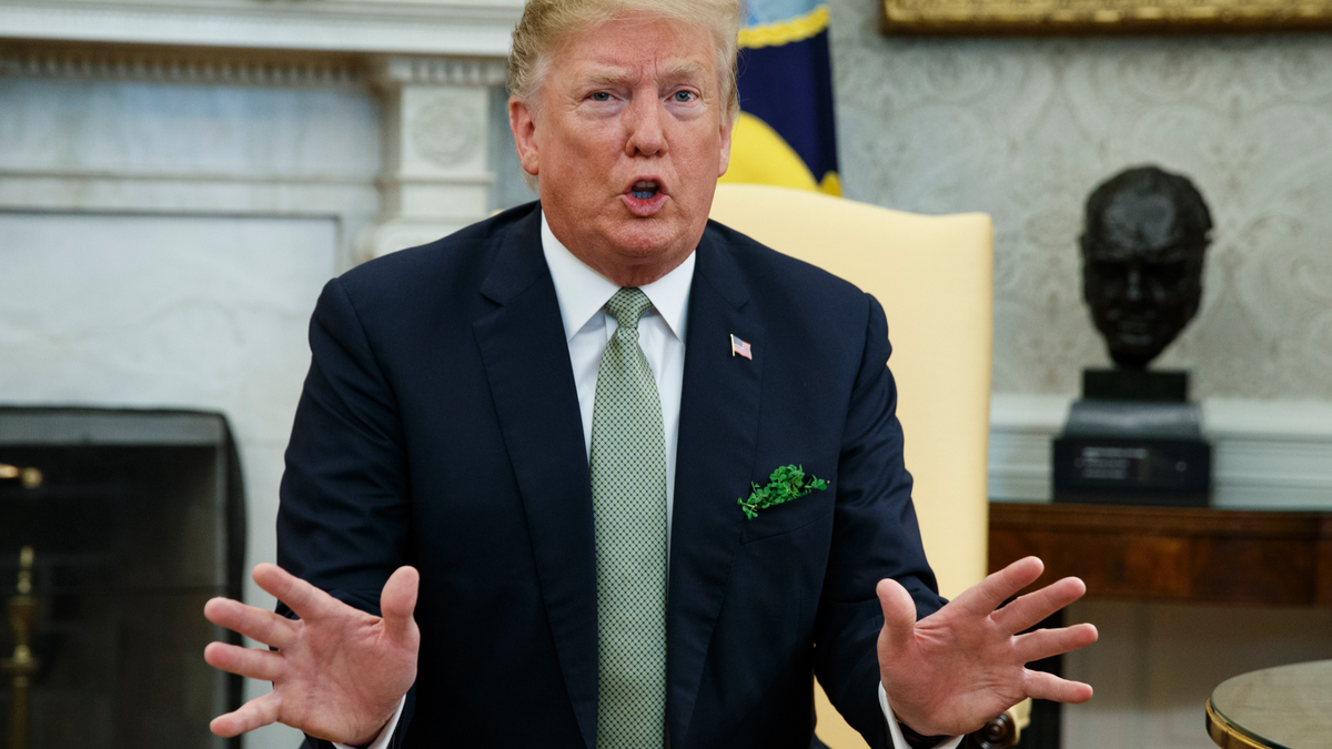 President Trump posted a photo of his paycheck to Twitter on Monday, revealing that the money would be donated to the Department of Homeland Security.