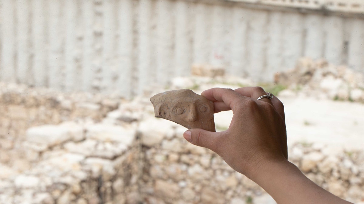 The fragment is from the time of Persian rule over the ancient Kingdom of Judah. (Eliyahu Yanai, City of David)