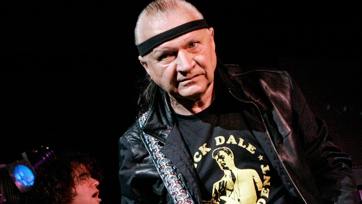 Dick Dale, known as "The King of the Surf Guitar," performs at B.B. King Blues Club in New York. Dale has died at age 81. His former bassist Sam Bolle says Dale passed away Saturday night, March 16, 2019. No other details were available. (AP Photo/Richard Drew, File)