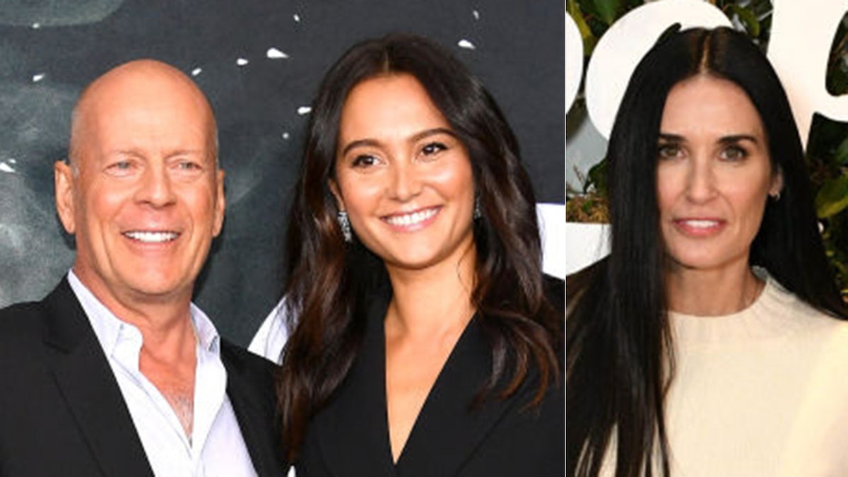 Demi Moore attends ex Bruce Willis' vow renewal to wife Emma Heming