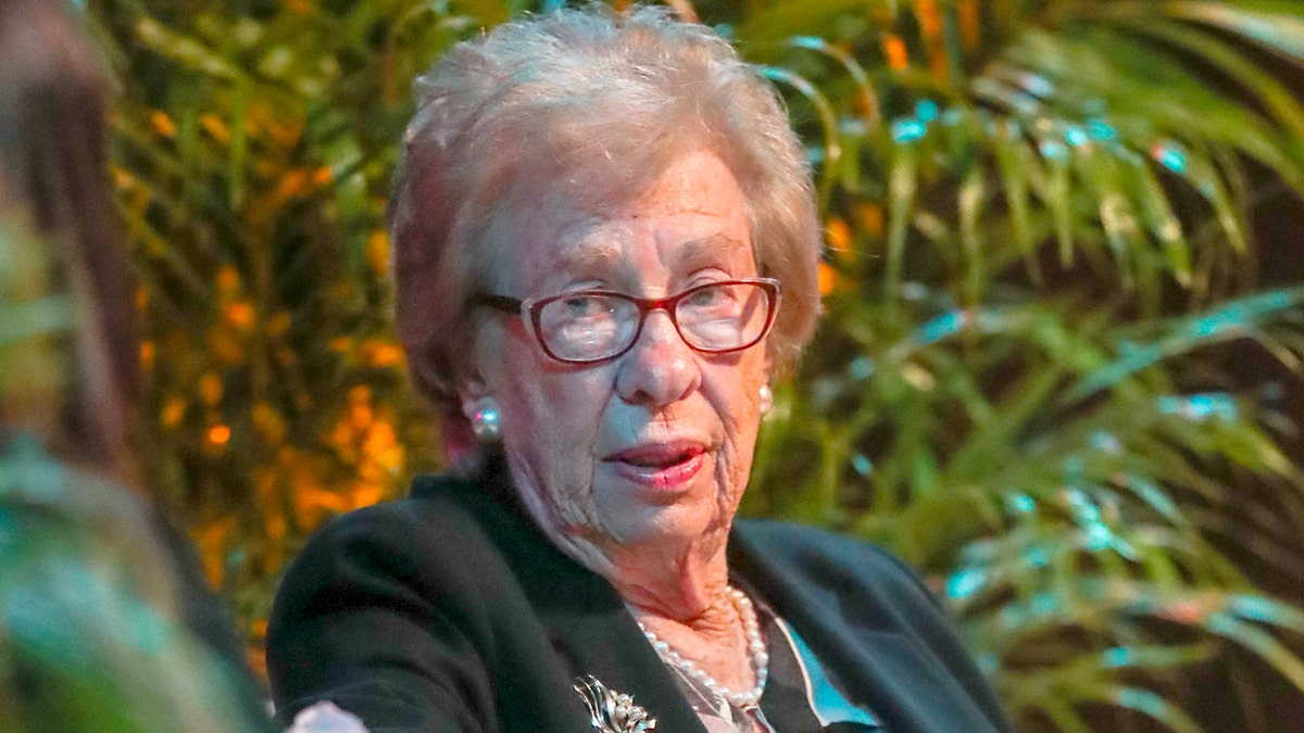 Eva Schloss, an 89-year-old survivor of the Holocaust, was scheduled to speak on Thursday to high school students who have been accused of giving Nazi salutes around a swastika at a party.