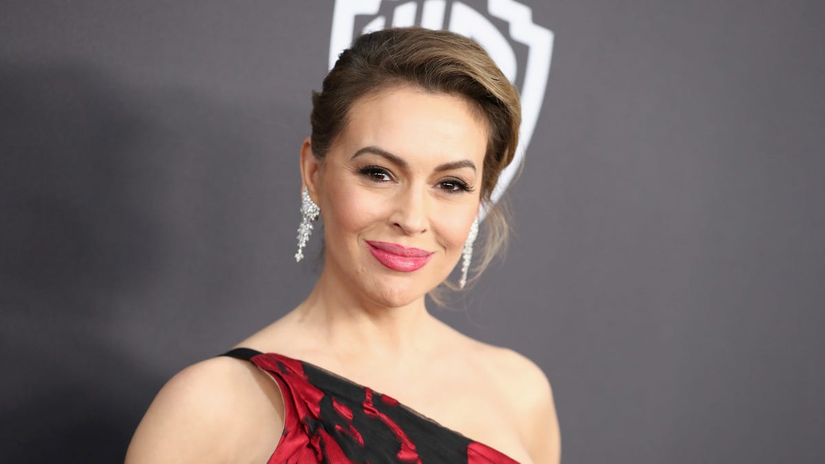 Alyssa Milano spoke out about the vice presidential debate.