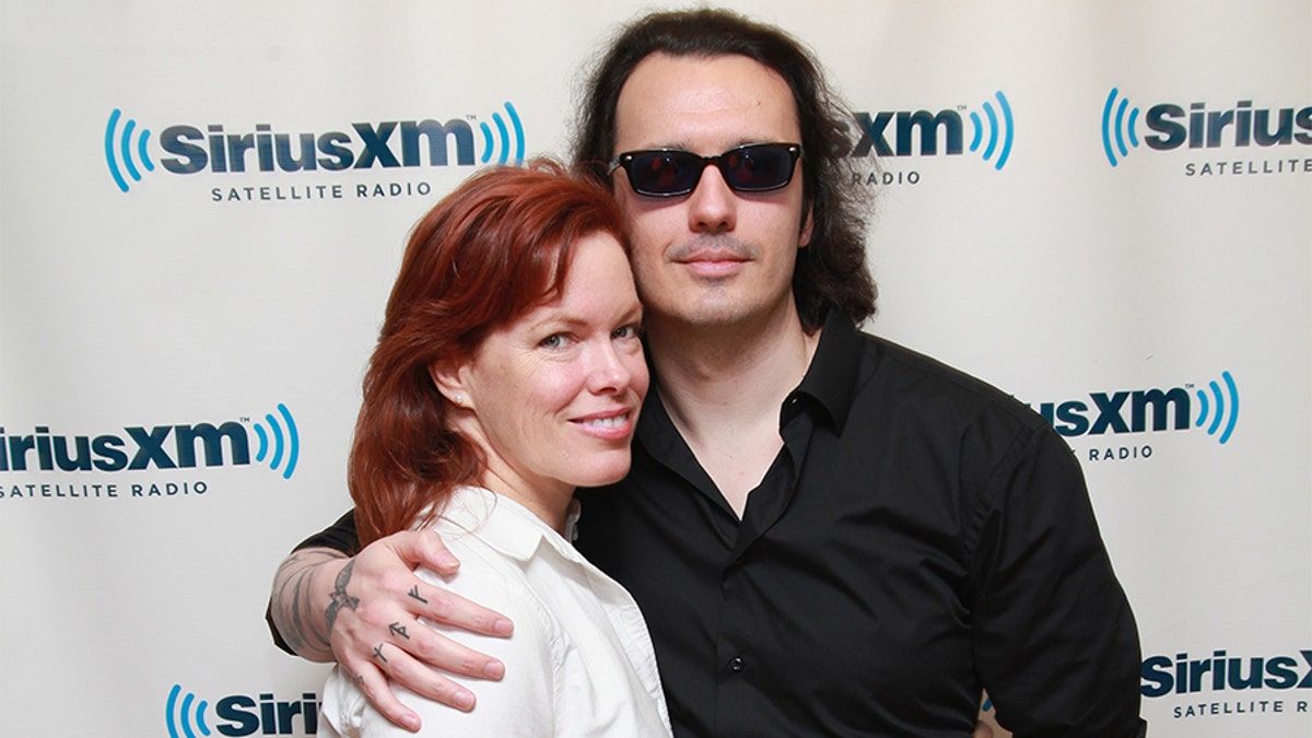 Lori Davis and husband author Damien Echols of the West Memphis Three visit "The Opie &amp; Anthony Show" at SiriusXM Studio on Sept. 19, 2012 in New York City.