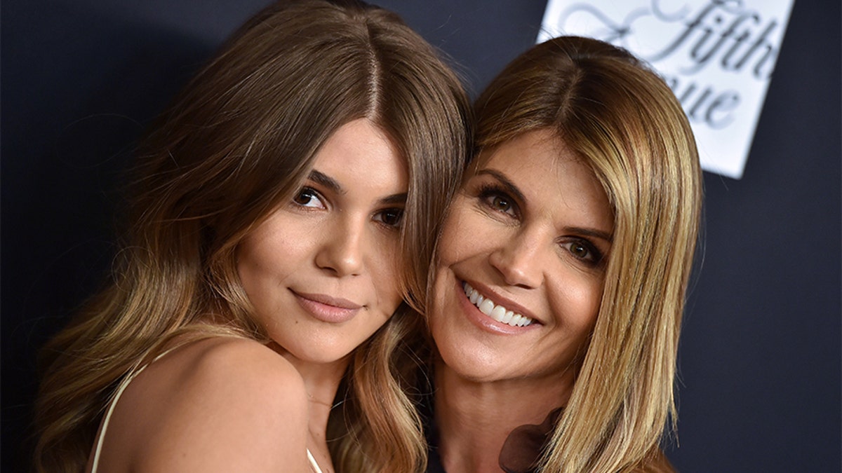 Lori Loughlin and daughter Olivia Jade Giannulli in Beverly Hills, California, in February 2018.