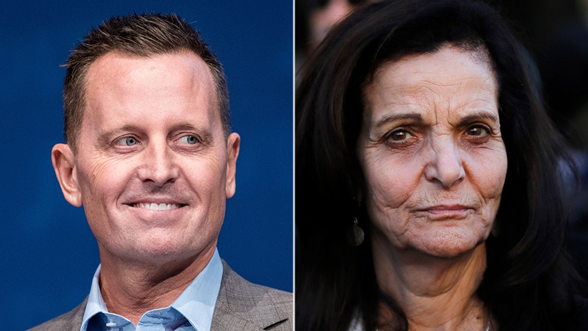 Richard Grenell (left) has spoken out against the decision to allow Rasmea Odeh (right) to speak at a talk in Berlin.