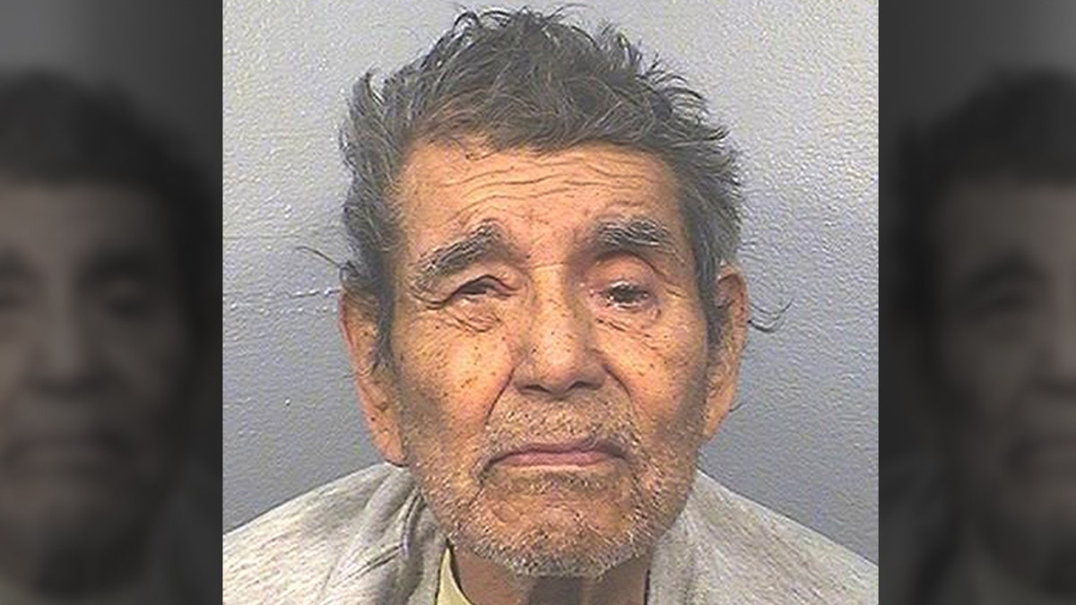 In this March 23, 2018, photo released by the California Department of Corrections and Rehabilitation is Juan Vallejo Corona. California State Prison-Corcoran inmate Corona, 85, died of natural causes on Monday, March 4, 2019, at an outside hospital. Corona was serving 25 concurrent life sentences for 25 counts of first-degree murder. His victims were all farm workers. (California Department of Corrections and Rehabilitation via AP)
