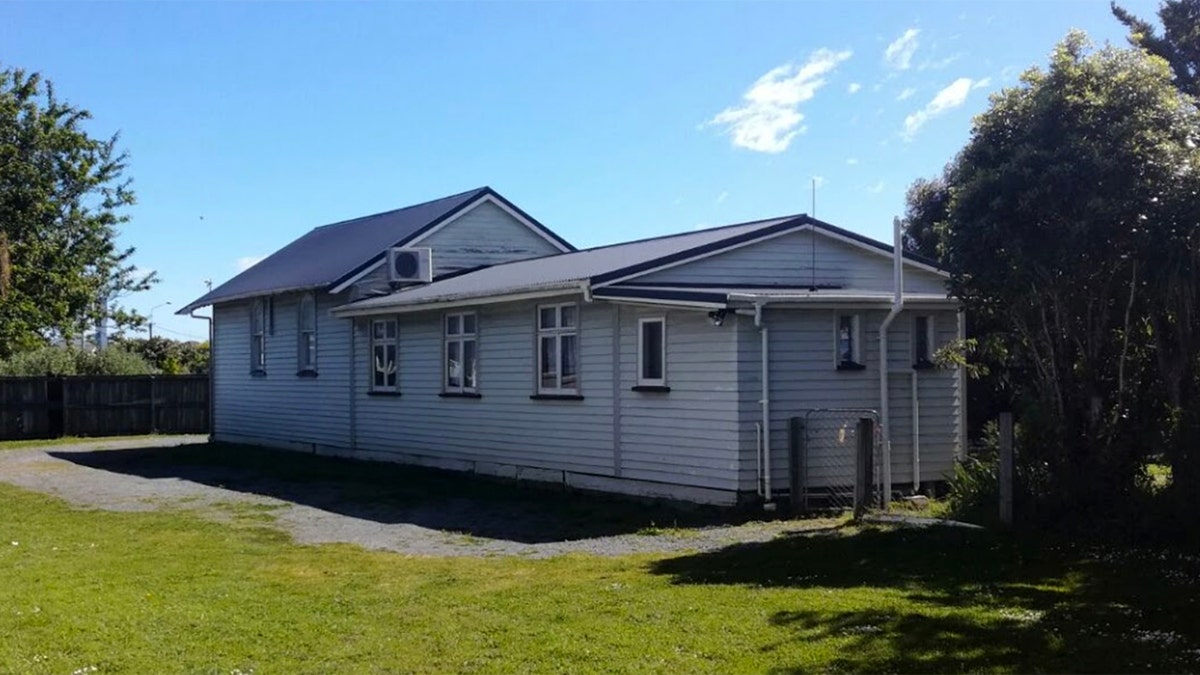 A survivor has described the moment a hero tackled and disarmed a gunman at the Linwood mosque (pictured here) on Friday in Christchurch, New Zealand