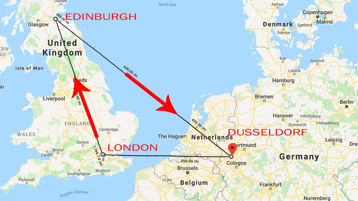 British Airways flight takes off in wrong direction lands 525