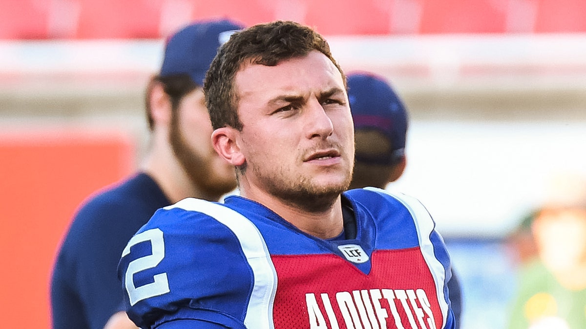 Johnny Manziel, seen here in July 2018, signed with the Memphis Express in the new Alliance of American Football League (AAF).