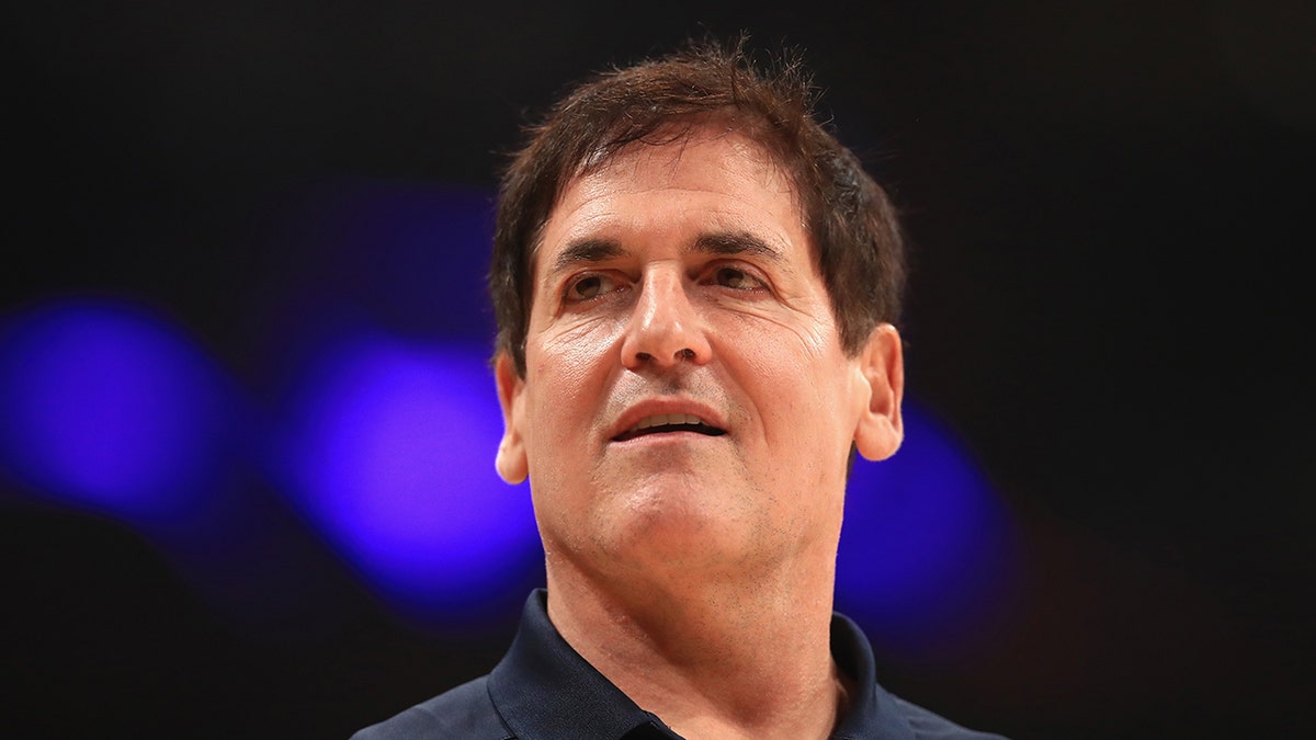 Owner Mark Cuban of the Dallas Mavericks looks on during the first half of a game against the Los Angeles Lakers at Staples Center in Los Angeles last October. (Photo by Sean M. Haffey/Getty Images)