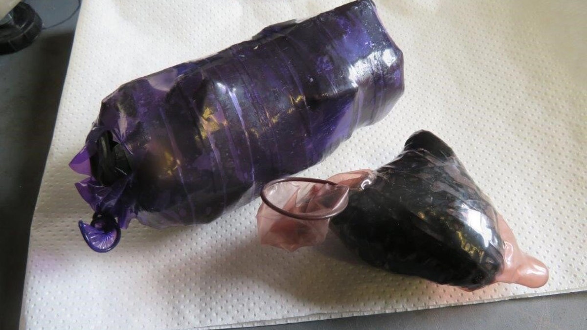 A 32-year-old U.S. citizen was arrested on Friday for allegedly attempting to smuggle fentanyl and methamphetamine "inside her body," officials said.